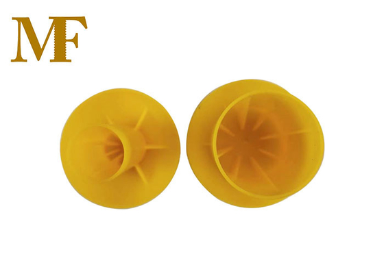 Строительный гриб ребер капкана желтый PP PE материал