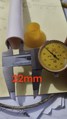 D22mm PVC трубки Пластиковый рукав с пластиковыми конусами для формовки галстука