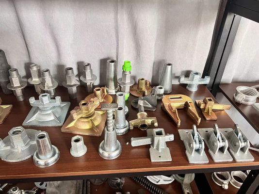 Аксессуары формовки Оцинкованная сталь Металл D15 Tie Rod Steel Cone для бетонного строительства