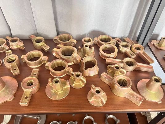 Аксессуары формовки Оцинкованная сталь Металл D15 Tie Rod Steel Cone для бетонного строительства