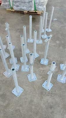 Регулируемый полый винтовой домкрат из стали для тяжелых условий эксплуатации для строительных лесов и строительства