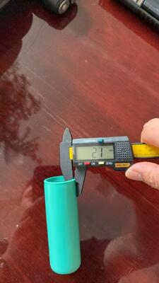 Long PE Cap Inner Diameter 30mm Non-tapered Plastic End Cap For Construction Bar