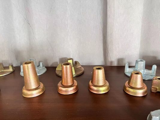 Аксессуары формовки Оцинкованная сталь Металл D15 Tie Rod Steel Cone для бетонного строительства